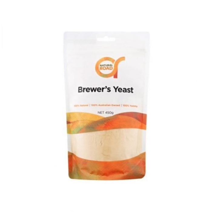 NATURAL ROAD Brewers Yeast 450gm - Go Vita Burwood