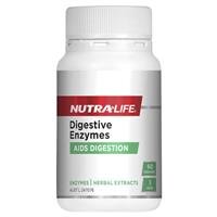 NUTRA LIFE Digestive Enzymes 60 Caps - Go Vita Burwood