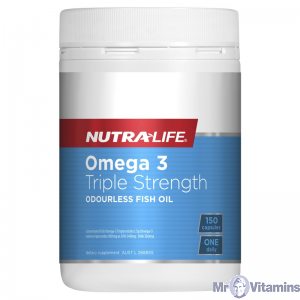 NUTRA LIFE Omega 3 Triple Strength - Go Vita Burwood