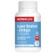 NUTRA LIFE Super Brahmi + Gingko 100 caps - Go Vita Burwood