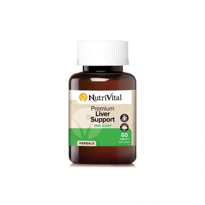NUTRIVITAL Premium Liver Support 60t - Go Vita Burwood
