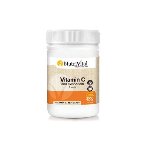 NUTRIVITAL Vitamin C and Hesperidin Powder - Go Vita Burwood