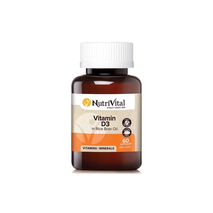 NUTRIVITAL Vitamin D3 1000iu - Go Vita Burwood