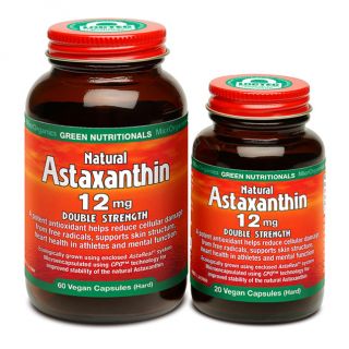 GREEN NUTRITIONALS Nat Astaxanthin D/S 12Mg 20C - Go Vita Burwood