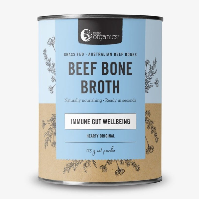 NUTRA ORGANICS Beef Bone Broth Hearty Original 125g - Go Vita Burwood