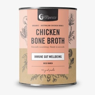 NUTRA ORGANICS Chicken Bone Broth Miso Ramen 125g - Go Vita Burwood