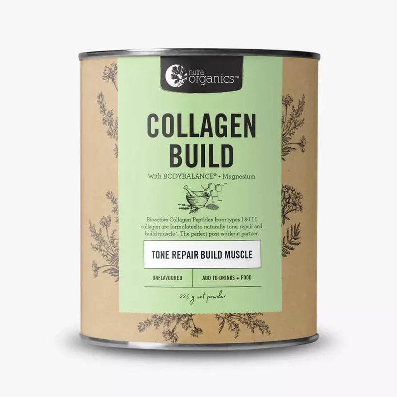 NUTRA ORGANICS Collagen Build Unflavoured 225G