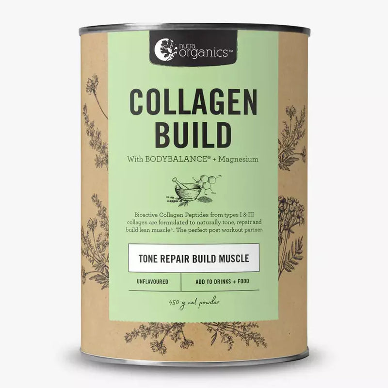 NUTRA ORGANICS Collagen Build Unflavoured 225G