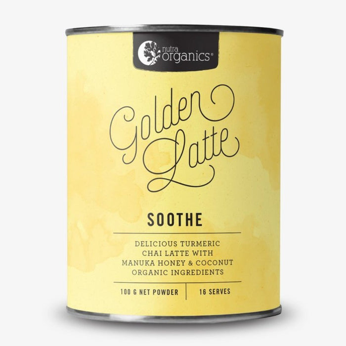 NUTRA ORGANICS Golden Latte (Soothe) 100g - Go Vita Burwood
