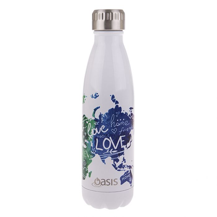 OASIS Drink Bottle One World 500ml - Go Vita Burwood