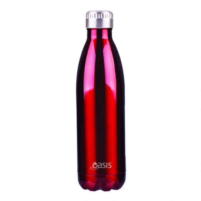 OASIS Drink Bottle Red 750ml - Go Vita Burwood