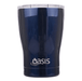 OASIS S/S DOUBLE WALL INSULATED "TRAVEL CUP" 340ML - NAVY - Go Vita Burwood