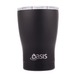 OASIS SS DOUBLE WALL INSULATED TRAVEL CUP W LID 340ML - MATTE BLACK - Go Vita Burwood