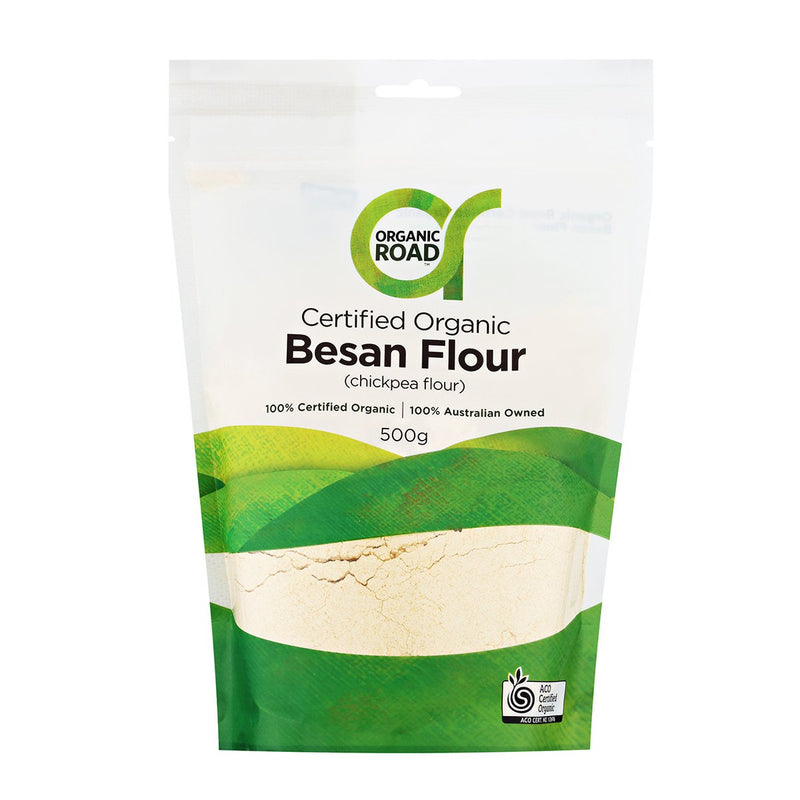 ORGANIC ROAD Besan Flour 500g - Go Vita Burwood