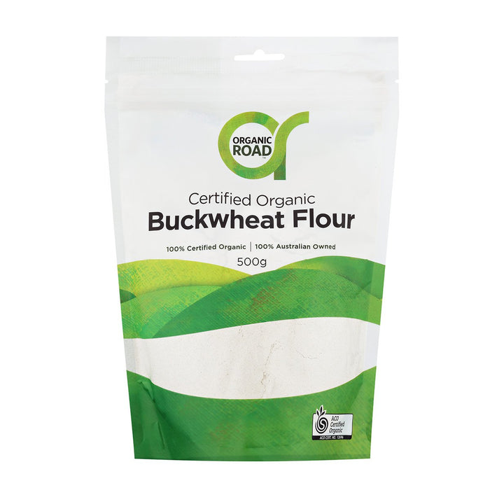 ORGANIC ROAD Buckwheat Flour 500g - Go Vita Burwood