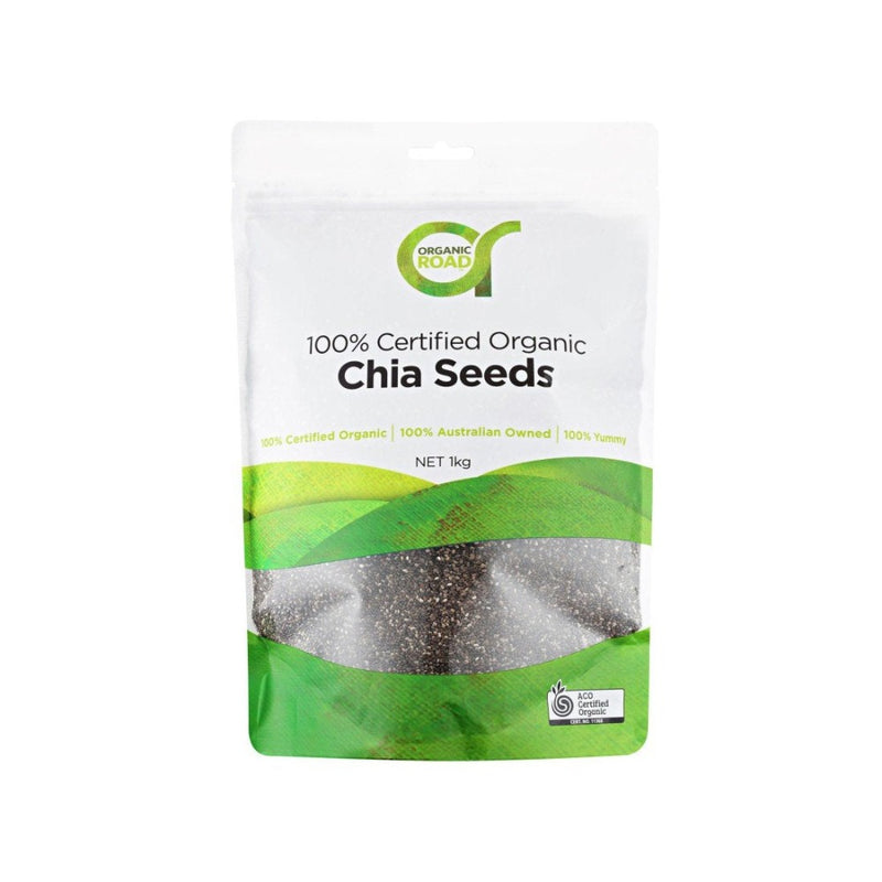 ORGANIC ROAD ORGANIC CHIA SEEDS - Go Vita Burwood