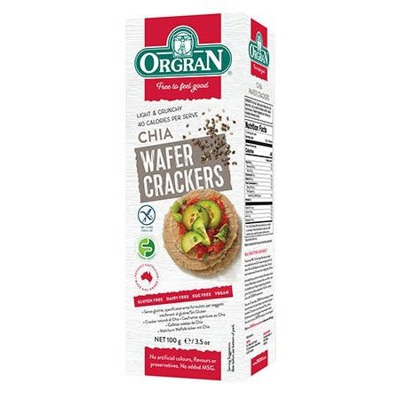 ORGRAN WAFER CHIA - Go Vita Burwood