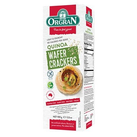 ORGRAN WAFER QUINOA - Go Vita Burwood