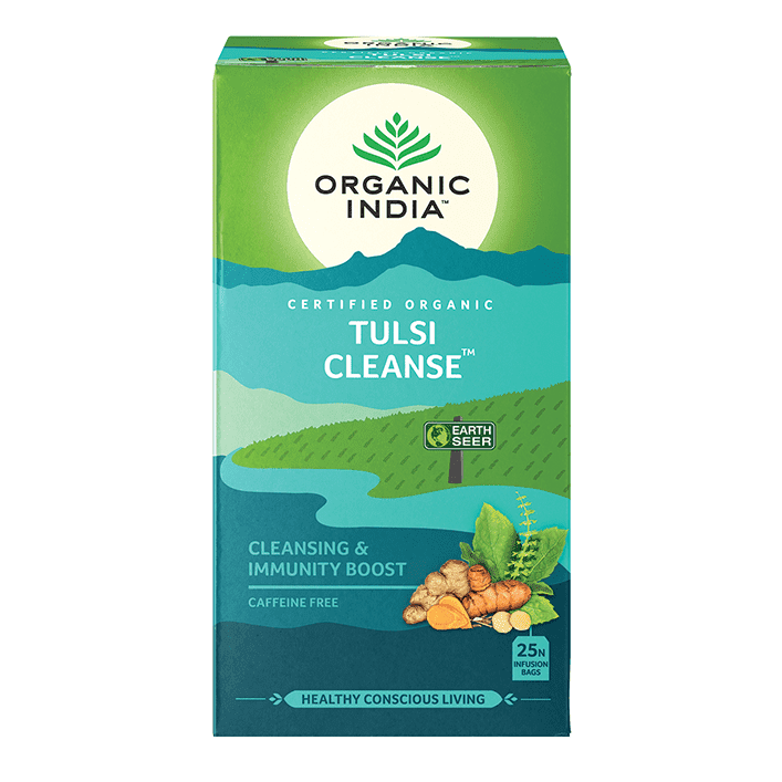 ORGANIC INDIA Tulsi Cleanse 25 TB - Go Vita Burwood