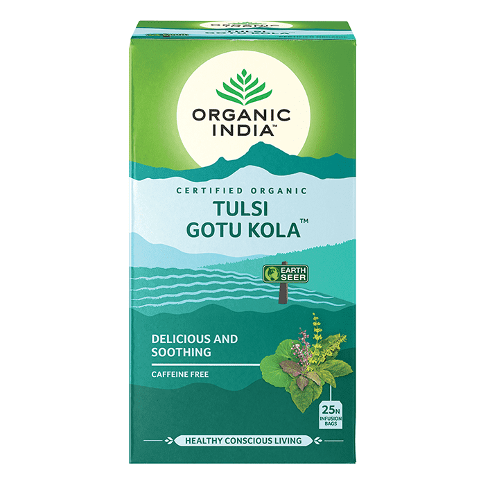 ORGANIC INDIA Tulsi Gotu Kola 25 TB - Go Vita Burwood
