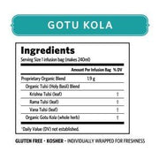 ORGANIC INDIA Tulsi Gotu Kola 25 TB - Go Vita Burwood