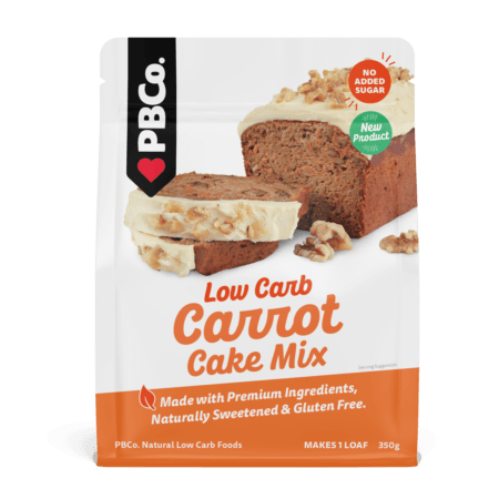 PBCo. Low Carb Carrot Cake Mix 350g - Go Vita Burwood