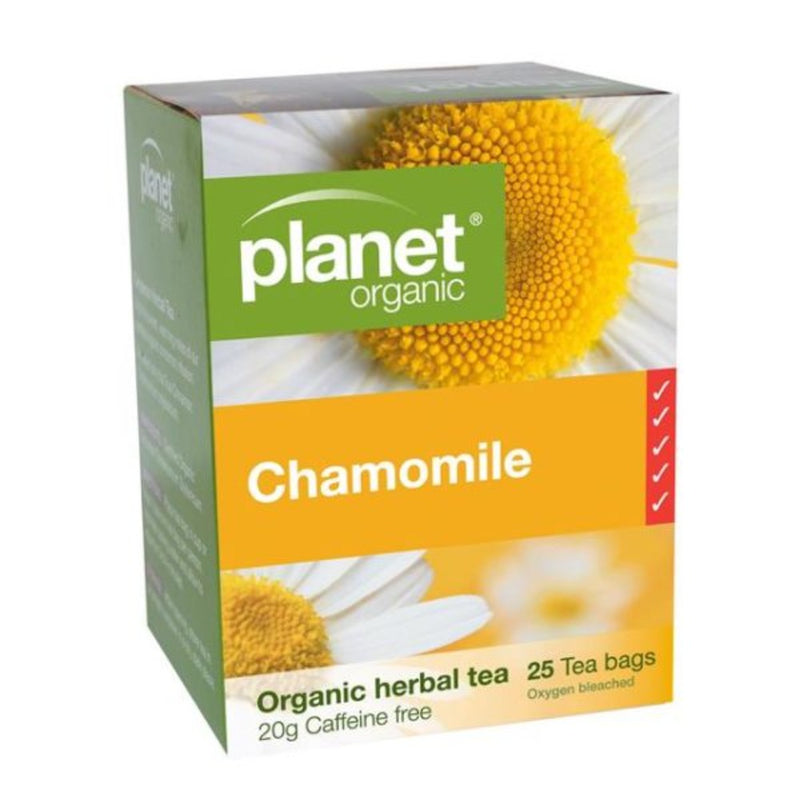 PLANET ORGANIC CHAMOMILE 25S - Go Vita Burwood