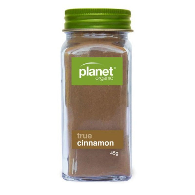 PLANET ORGANIC CINNAMON ORGANIC 45g - Go Vita Burwood