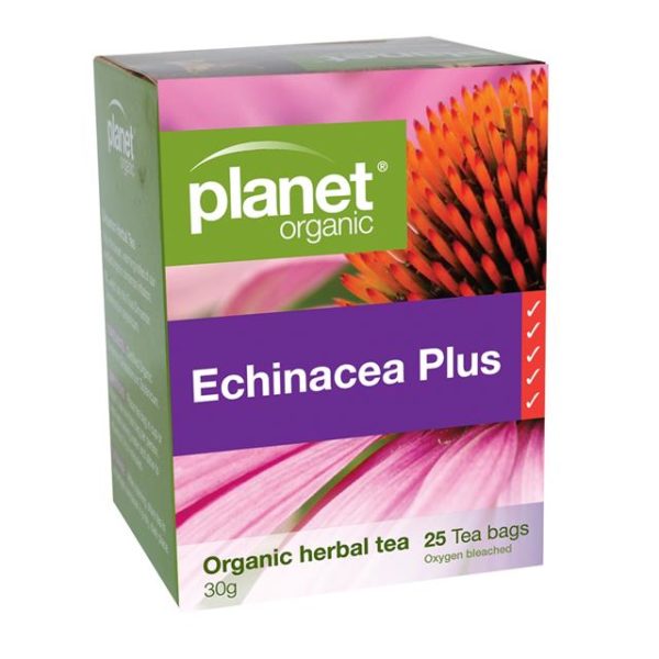 PLANET ORGANIC ECHINACEA 25s - Go Vita Burwood