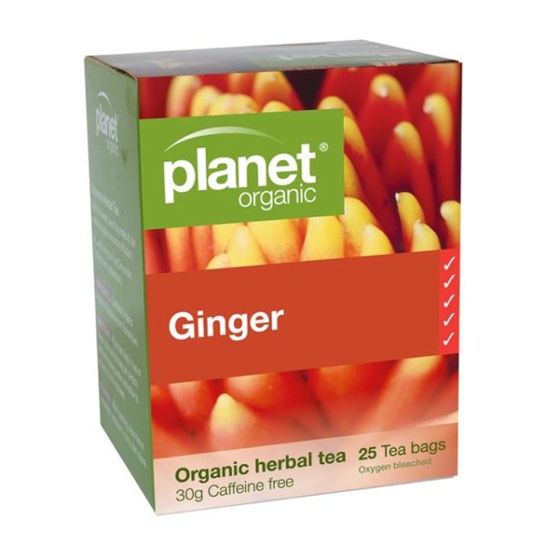PLANET ORGANIC GINGER 25s - Go Vita Burwood