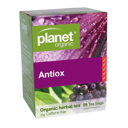 PLANET ORGANIC Herble Tea Antiox 25s - Go Vita Burwood