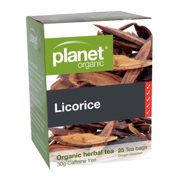 PLANET ORGANIC LICORICE 25s - Go Vita Burwood