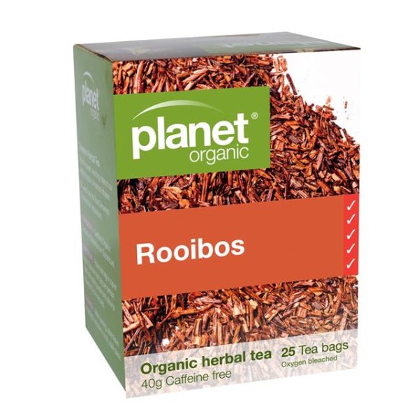 PLANET ORGANIC Rooibos 25tb - Go Vita Burwood