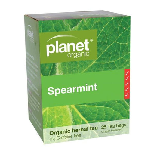 PLANET ORGANIC SPEARMINT 25s - Go Vita Burwood