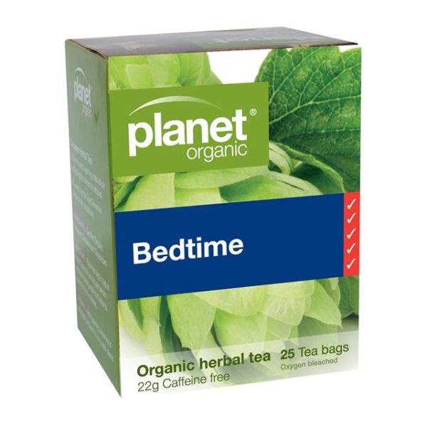 PLANET ORGANIC Tea Bags 25s Bedtime - Go Vita Burwood