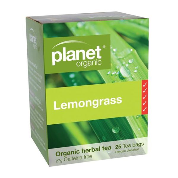 PLANET ORGANIC LEMONGRASS 25s - Go Vita Burwood
