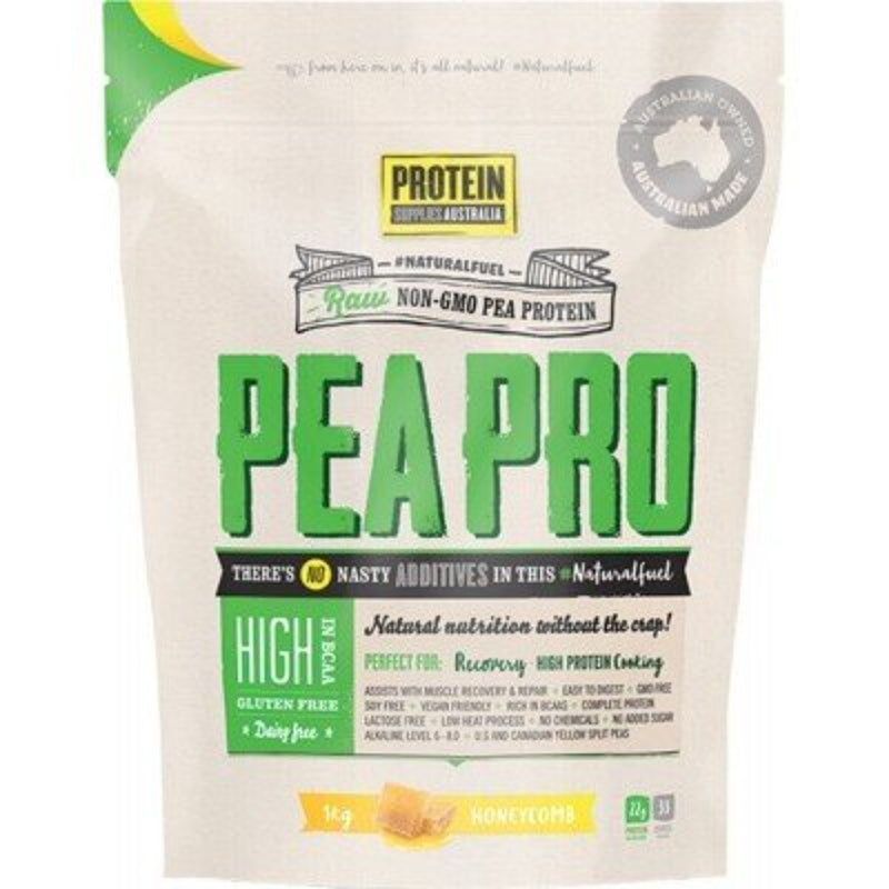 PROTEIN SUPPLIES AUSTRALIA PeaPro (Raw Pea Protein) - Go Vita Burwood