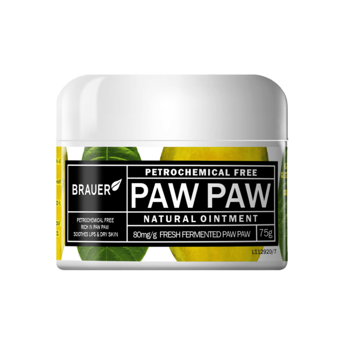 BRAUER Paw Paw 75g jar - Go Vita Burwood