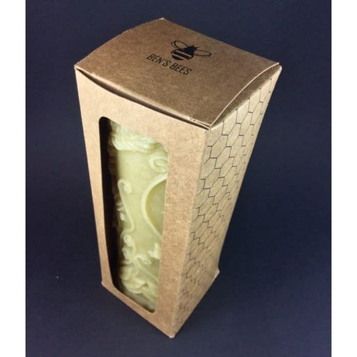 BEN'S BEES Beeswax Fern Motif Candle - Go Vita Burwood