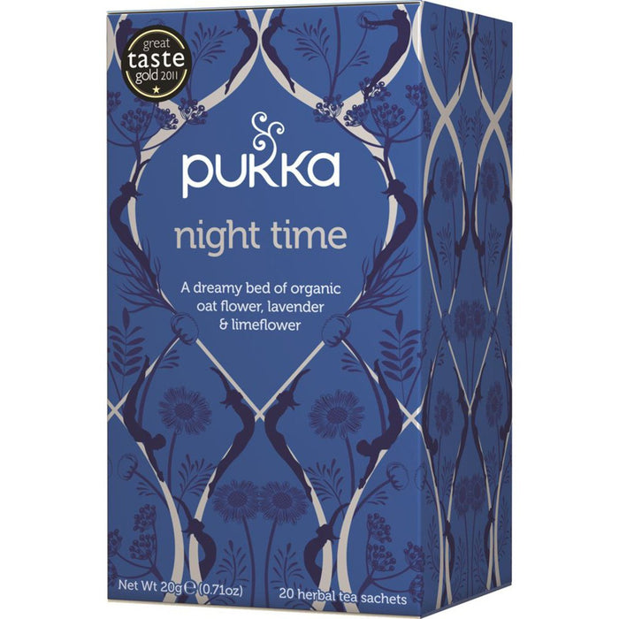 PUKKA Night Time 20 Tea Bags - Go Vita Burwood