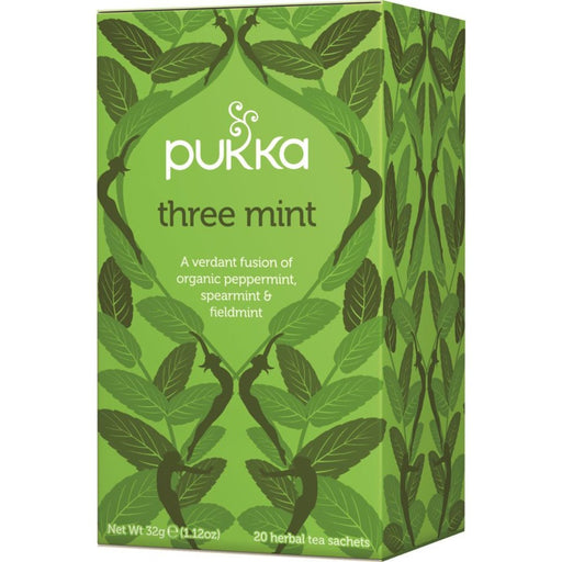 PUKKA Three Mint x 20 Tea Bags - Go Vita Burwood