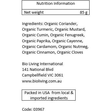 SIMPLY ORGANIC Curry Powder - Go Vita Burwood