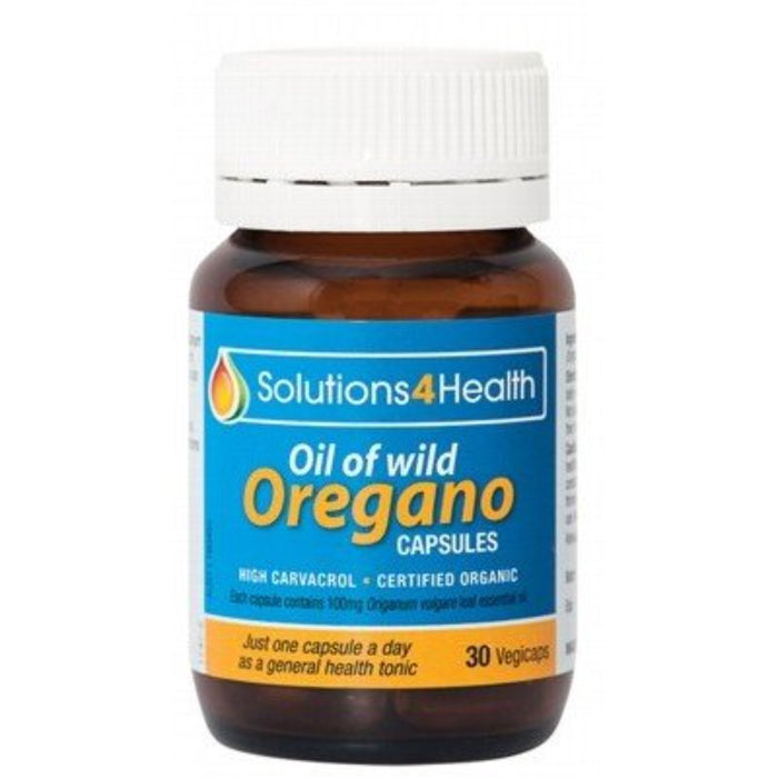 SOLUTIONS 4 HEALTH Oil Of Wild Oregano - Go Vita Burwood
