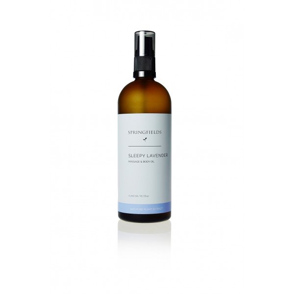 SPRINGFIELDS Sleepy Lavender Massage Oil - Go Vita Burwood