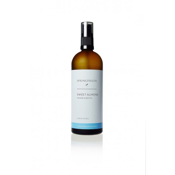 SPRINGFIELDS Sweet Almond Massage Oil - Go Vita Burwood