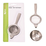 TEA Long Handle Tea Strainer w/bowl - Go Vita Burwood