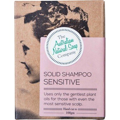 THE AUSTRALIAN NATURAL SOAP CO Solid Shampoo Bar 100g - Go Vita Burwood