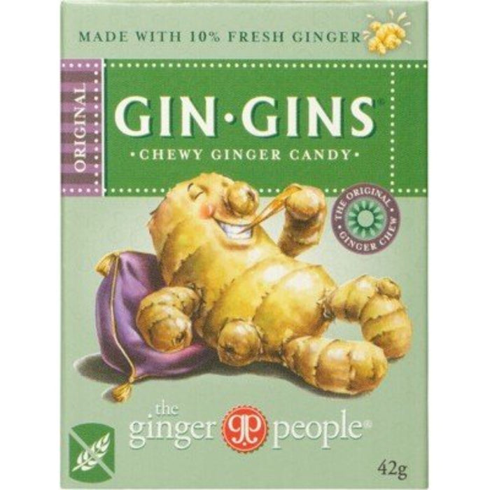 THE GINGER PEOPLE Gin Gins Ginger Candy - Go Vita Burwood
