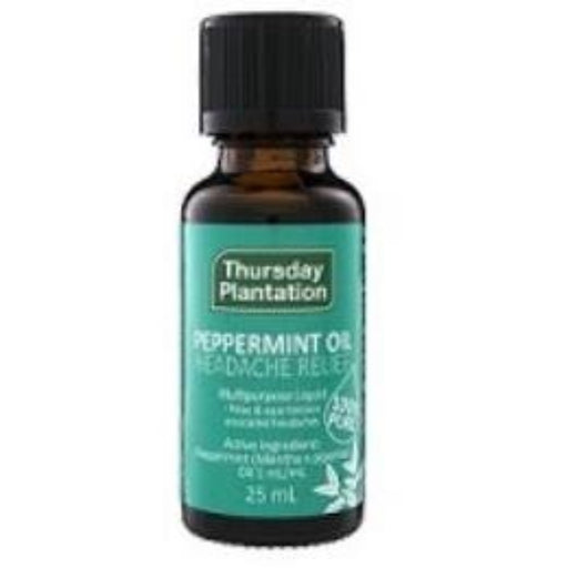 THURSDAY PLANTATION Peppermint Oil 25mL - Go Vita Burwood