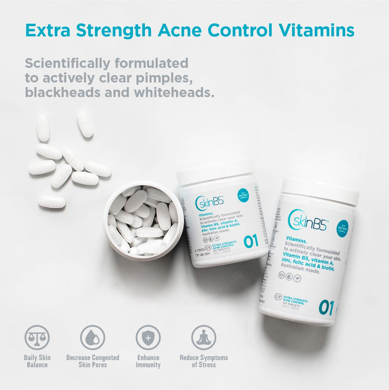 SKINB5 Acne Control 60T - Go Vita Burwood